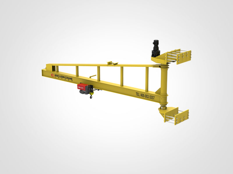 Wall mounted jib crane